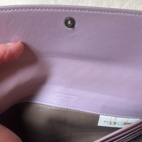 Bottega Venetta Intrecciato lambskin bifold Wallet - Picture 5 of 11